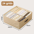 Axyaa Clothes Storage Organizer Box: Thickened Pants, Sweater, T-Shirt System