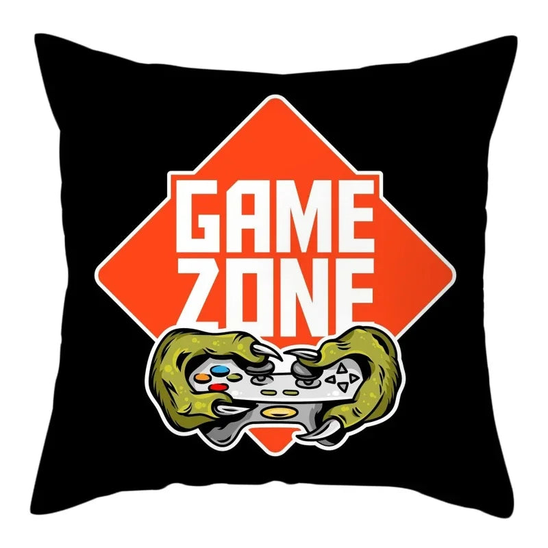 Axyaa Gaming Handle Player Pillowcase - Comfortable Home Decor