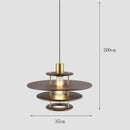 Axyaa Chandelier Pendant Light for Modern Dining Room and Home Decor