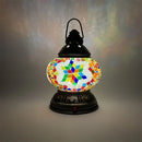 Axyaa LED Mosaic Camping Light - Rechargeable Portable Lamparas for Outdoor, Home, & Emergency