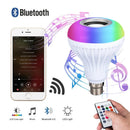 Axya Smart LED Speaker Bulb - Dimmable RGB Color Changing Music Light