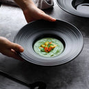 Axya Ceramic Dinner Plate Set - Restaurant Quality Tableware & Serving Tray
