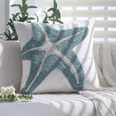 Axyaa Boho Style Starfish Tufted Cushion Cover 45x45 - Sofa Decor Pillow Cover