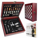Axyaa Rabbit Head Bottle Opener Set in Chess Board Pattern Gift Box for Holiday Gifting