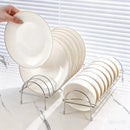 Axyaa Stainless Steel Dish Rack Drainer Kitchen Organizer Tray for Sink Storage