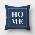 Axyaa Blue Decorative Pillowcase for Home and Office Use