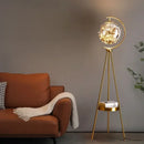 Axyaa Nordic Light Luxury Spherical Tripod Storage Bedroom Light