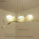 Axyaa Aluminum Wire Bird Nest Pendant Lights for Stylish Living Room Ambience