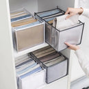 Axyaa Clothes Storage Box Jeans Organizer Drawer Bra Socks Underwear Organizer