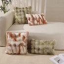 Axyaa Cozy Plush Pillow Cover A/B Side Winter Home Decor for Sofa, Bed & Living Room