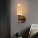 Axyaa Gold Sconce Wall Lights Nordic Minimalist Luxury Lamps for Bedroom, Aisle, Hallway