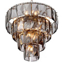 Axyaa Luxury Crystal Chandelier for Living Room & Kitchen Décor