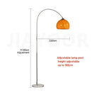 Axyaa Minimalist LED Floor Lamp for Home Decor and Reading