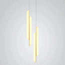 Axyaa Gold Acrylic Chandelier for Home Decorandeliers