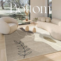 Axyaa Japanese Simplicity Large Area Rug for Home Bedroom Decor