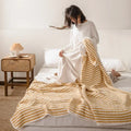 Axyaa Queen Summer Blanket: Soft Cotton Quilt, Breathable, Skin-Friendly