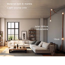 Axyaa Marble Designer Belt Pendant Light: Dimmable Luxury Chandelier