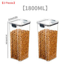 Axyaa Stackable Sealed Food Storage Containers for Kitchen Organization