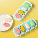 Axyaa Ice Cream Silicone Popsicle Molds - Large Capacity Homemade Tray