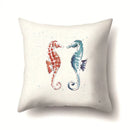 Axyaa Animal Print Polyester Throw Pillow Cover 45x45CM