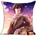 Axyaa Dazai Bungou Stray Dogs Pillow Case 40X40, 45X45cm