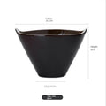 Axyaa Retro Ceramic Noodle Bowl Set with Chopsticks - Creative Home Ramen Bowl