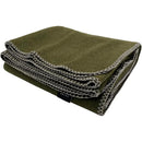 Axyaa King Size Wool Blanket, Olive Green, Washable, Best for Camping