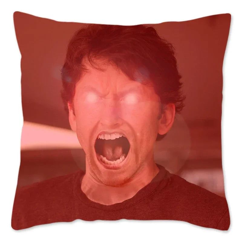 Axyaa Skyrim Meme Cushion Cover - Designer Polyester Cushion Case for Home Decor