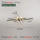 Axyaa Line Sense LED Ceiling Light for Living Room Bedroom