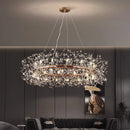 Axyaa Modern LED Ceiling Lamps Chandelier for Bedroom and Dining Room