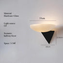 Axyaa French Vintage Wall Lamp for Living Room, Hallway, Bedroom, & Bathroom Mirror