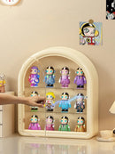 Axyaa Transparent Dustproof Magnetic Suction Display Rack for Figurines and Collectibles
