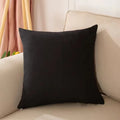 Axyaa Plain Throw Cushion Cover for Sofa Bed Car Home Decor