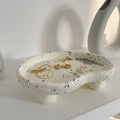 Axyaa Irregular Resin Storage Tray Tea Cake Jewelry Coffee Table Tray