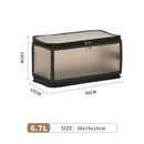 Axyaa Large Folding Storage Box for Cosmetics, Shoes, Clothes - Washable & Moisture-Proof
