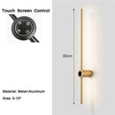 Axyaa 360° Rotatable Dimmable LED Wall Lights with Touch Screen Control