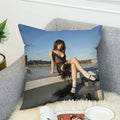 Jenna Ortega Body Pillow Cover 40x40 - Axyaa Decorative Cushion Case