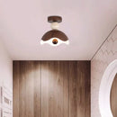 Axyaa Vintage Cave Stone Ceiling Light for Foyer Hallway