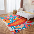 Axyaa Plush Dopamine Carpets: Thick Living Room Bedroom Rug, Soft Floor Mat