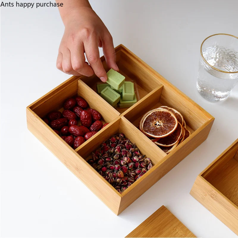 Axya Dried Fruit & Nut Storage Box with Lid for Living Room & Kitchen
