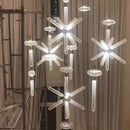 Axyaa Nordic Luxury Art Glass Chandelier for Home Decor Lighting