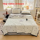 Axyaa Hepburn Wind Lace Summer Quilt | Wrinkled Yarn Xia Liang Quilt | Kapok Fill