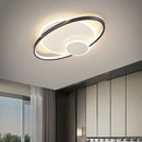 Axyaa Gold/Black LED Ceiling Lamp: Stylish Indoor Lighting Chandelier for Home Decor