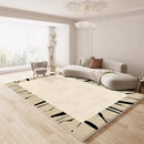 Axyaa Plush Soft Fluffy Modern Style Living Room Bedroom Carpet Rug