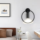 Nordic Brass Rotating Spotlight Wall Lamp for Bedroom, Living Room - Axyaa