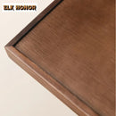 Axyaa Wooden Tea Tray Rectangular Snack Storage Tray for Afternoon Tea & Coffee