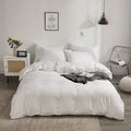 Axyaa Solid Color Matching Bed Four-Piece Set with Spring & Summer Design