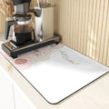 Easter Rabbit Print Kitchen Drying Mat Set by Axyaa