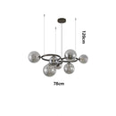 Nordic Minimalist Magic Bean Pendant Lamp for Living Room by Axyaa