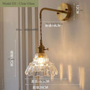 Elegant Vintage Brass Socket Wall Sconce by Axyaa for Bedroom Hotel Dining Room